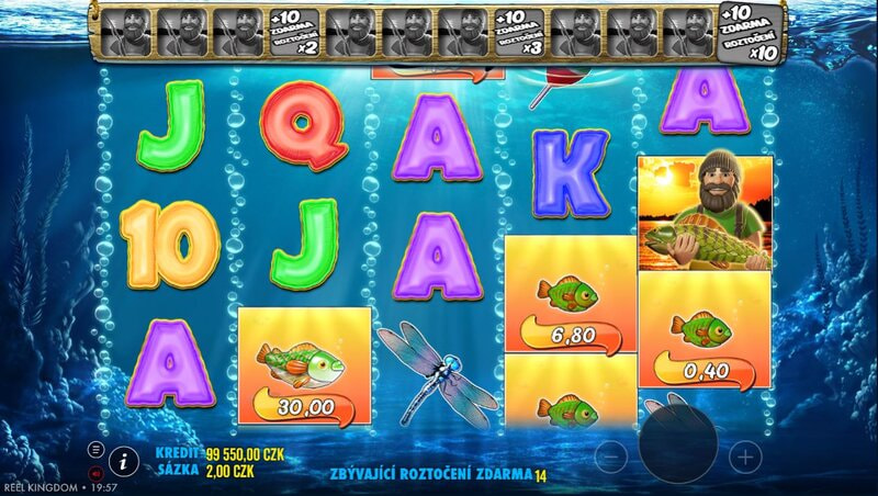 Free spiny v automatu Big Bass Bonanza