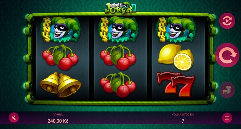 Free spiny v automatu Bonus Joker II