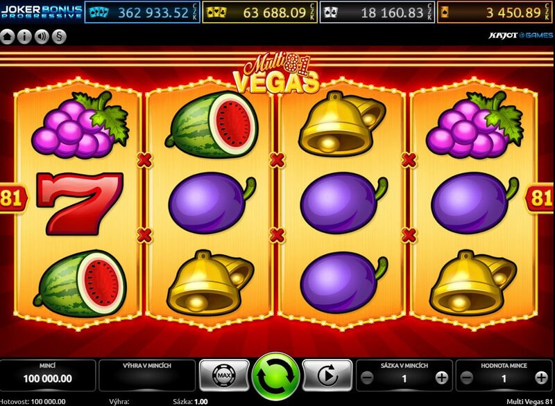Náhled automatu Multi Vegas 81