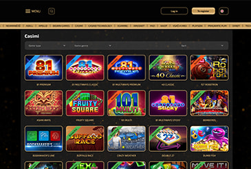 Výběr her casina Magic Planet