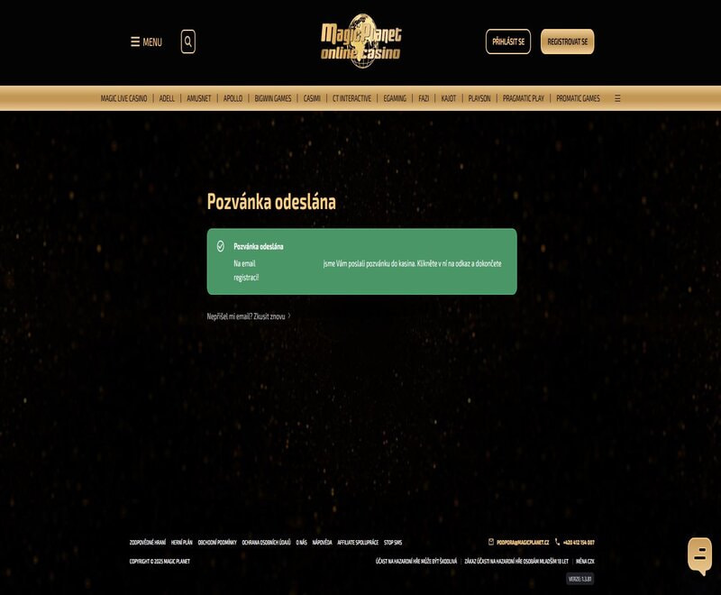 Klikněte na odkaz ve vašem e-mailu