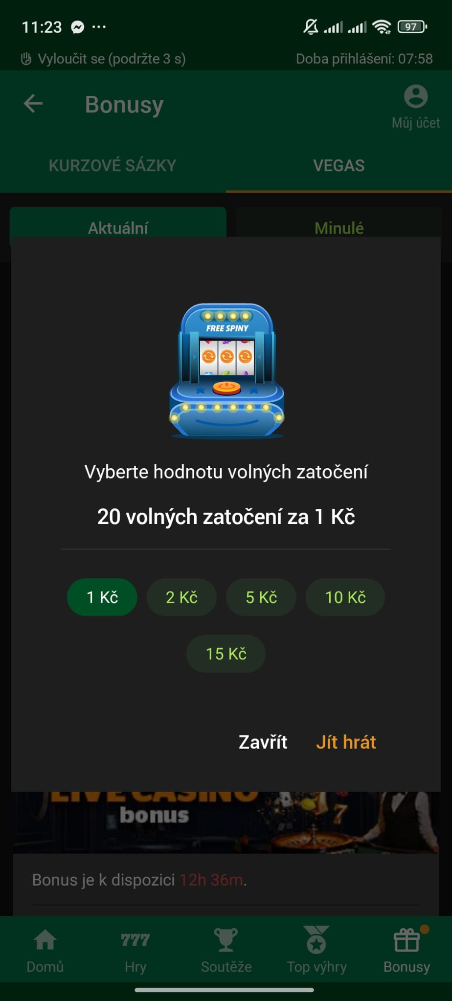 Vyplňte registrační formulář