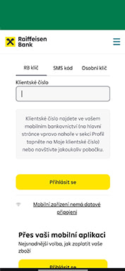 Krok 4 - Potvrďte vklad v aplikaci Raiffeisenbank